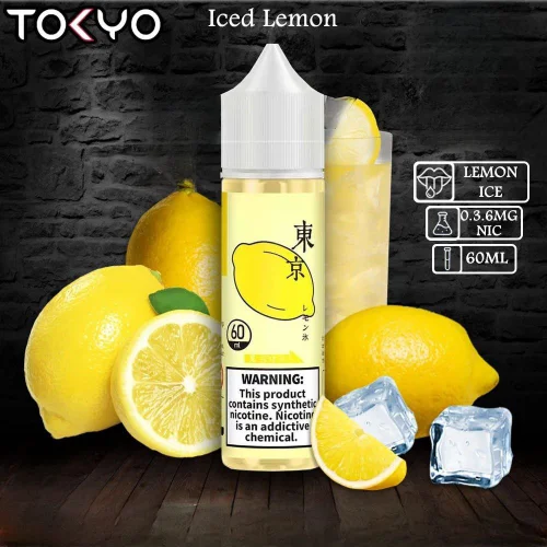 جویس لیمو یخ کمپانی توکیو TOKYO ICED LEMON- E-JUICE l